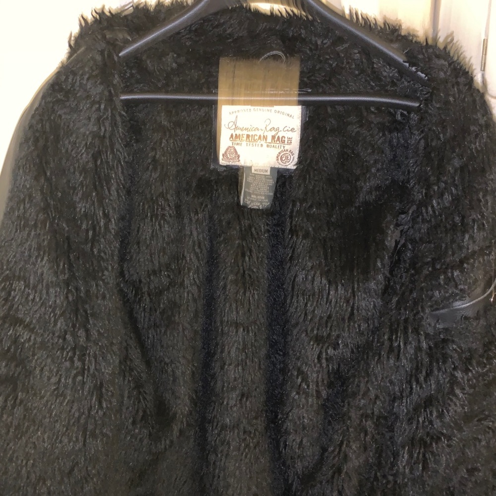 American Rag CIE Faux Leather Jacket